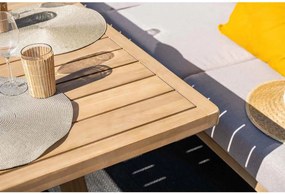 Garden Impressions Alora lounge dining set 5-delig links - grey sand
