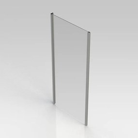 Nemo Go Belo vaste wand 90x190cm 6mm easy clean glas profielen aluminium verchroomd regelbaar 86.5-89cm S205090