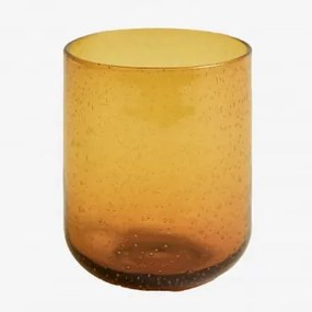 Pack Van 4 Glazen Bekers 32 Cl Gulix Gele Oker - Sklum