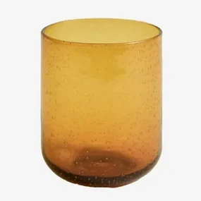 Verpakking Van 4 Gulix 32cl Glazen Bekers Gele Oker - Sklum