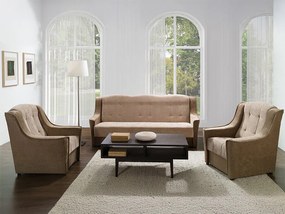 Gestoffeerde meubelset Providence 110, Aanwezig, 127 kg, Aanwezig, Stof, Poten: Hout, Kunststof