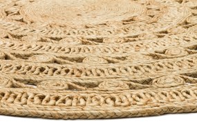 Vloerkleed Kearne rond jute | Conceptum Hypnosis