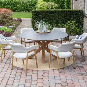 Garden Impressions Alexia tuinstoel - light teak look - valley sand