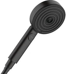 Hansgrohe Pulsify handdouche 10.5cm 3jet relaxation mat zwart 24110670