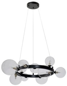 Hanglamp APP1159-10CP Zwart