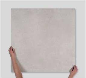 Vloer-/wandtegel betonlook CTC Beton 90x90cm neutraal grijs mat gerectificeerd