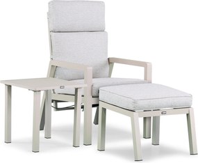 Bistroset 1 persoon  Aluminium Taupe Lifestyle Garden Furniture Albelli