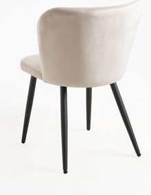 Set 4 Luk Fluwelen Stoelen