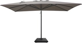 Zweefparasol  3x3m S2 Excellent (excl. voet) Taupe-naturel-bruin Camello Luna