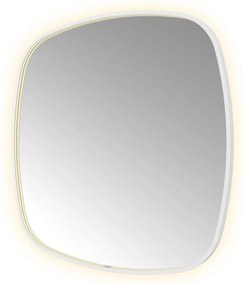 Hotbath &More Contour spiegel deens ovaal 100x100cm wit mat