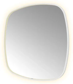 Hotbath &More Contour spiegel deens ovaal 100x100cm wit mat