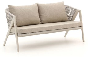 Loungebank Tuin Manifesto   | Aluminium | 2 personen | Tuinbank Beige | 153cm | Incl. kussens | Kees Smit Tuinmeubelen