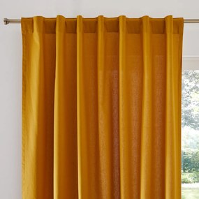 Gordijn in katoen met verdekte lussen, Scénario