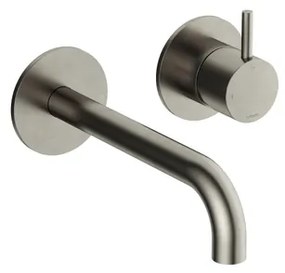 Hotbath Cobber Afbouwdeel - voor wastafelkraan - 18cm uitloop - Geborsteld Nikkel CB105EXT18GN