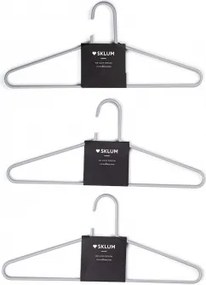 Set Van 6 Hangers Van Alham-staal Violet Mousse - Sklum