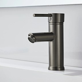 Saniclear Iron wastafelkraan verouderd ijzer - gunmetal