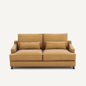 Slaapbank in linnen fluweel, ALWINE