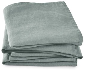 Set van 4 servetten van gewassen linnen Victorine