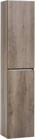 Ben Limara Hoge kast rechts 35x29x165 cm Nebraska Eiken/Aluminium