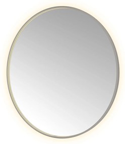 Hotbath &More Round spiegel 120cm geborsteld gunmetal PVD