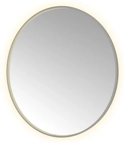 Hotbath &More Round spiegel 120cm geborsteld gunmetal PVD