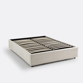 Kofferbed met ophefbare lattenbodem, Papilla