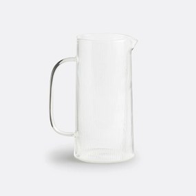 Karaf in geribbeld glas, Stria