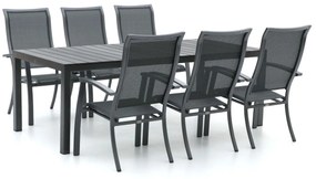 Bellagio Lugo/Fidenza 220cm dining tuinset 7-delig stapelbaar