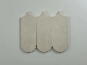 Jabo Alure wandtegel ivoor visschub 8x21.5cm