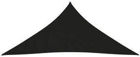 vidaXL Zonnescherm driehoekig 3x4x4 m oxford stof zwart