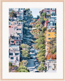 Ingelijste digitale print California