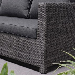 Garden Impressions Isabel loungeset 3-delig - donker grijs