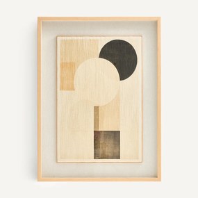 Handgeschilderd schilderij op canvas, BACIA