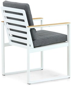 Tuinstoel Aluminium Wit Lifestyle Garden Furniture Faro