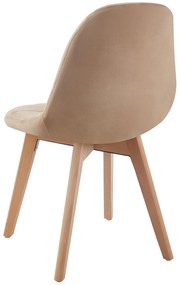 Set 4 Kelen Fluwelen Stoelen