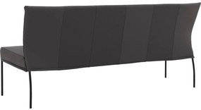 Goossens Eetkamerbank Funk, Zonder arm, 210 cm breed
