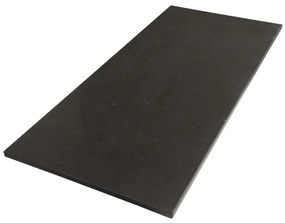 BRAUER Corestone Wastafelblad - 100x46x2cm - zonder kraangat - natuursteen - basalt TB-VU100AN