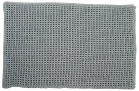 Differnz Wafel badmat 50x80cm grijs