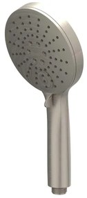 IVY Handdouche - rond - 3-standen - antikalk nozzels - ABS kunststof - Geborsteld nickel PVD 6900403