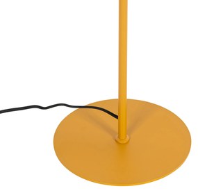 Design vloerlamp geel driehoek - Triangolo