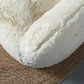 Fluffy Fauteuil Creme Vacht