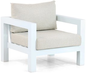 Tuinstoel Aluminium Wit Lifestyle Garden Furniture Luca
