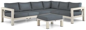 Hoek loungeset 6 personen Aluminium Taupe  Lifestyle Garden Furniture Luca