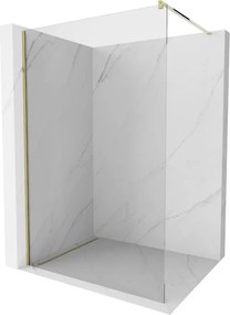 Mexen Kioto Inloopdouchewand 70 x 200 cm, transparant 8 mm, goud - 800-070-101-50-00