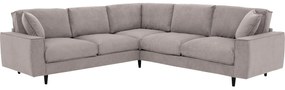 Goossens Bank Jonas beige, stof, 2,5-zits, urban industrieel