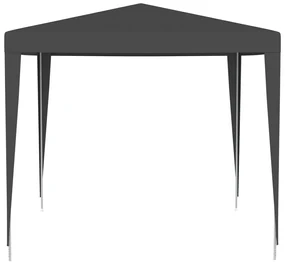 vidaXL Partytent professioneel 90 g/m² 2,5x2,5 m antraciet