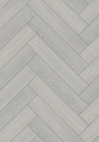 Mexen Dayton  staal van visgraat SPC vinylpanelen 6,5 mm, IPEX onderlaag 1,5 mm, 4 V-groef, Eik - F1181-S