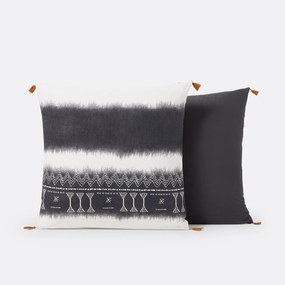 Kussensloop in gewassen katoen, Yoruba