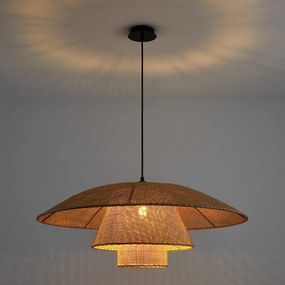 Hanglamp in rotan Ø80 cm, Lola