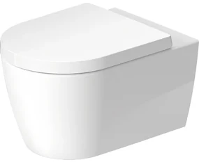 Duravit ME by Starck wandcloset diespoel rimless met hygieneglaze 37x54cm glans wit 2584092000
